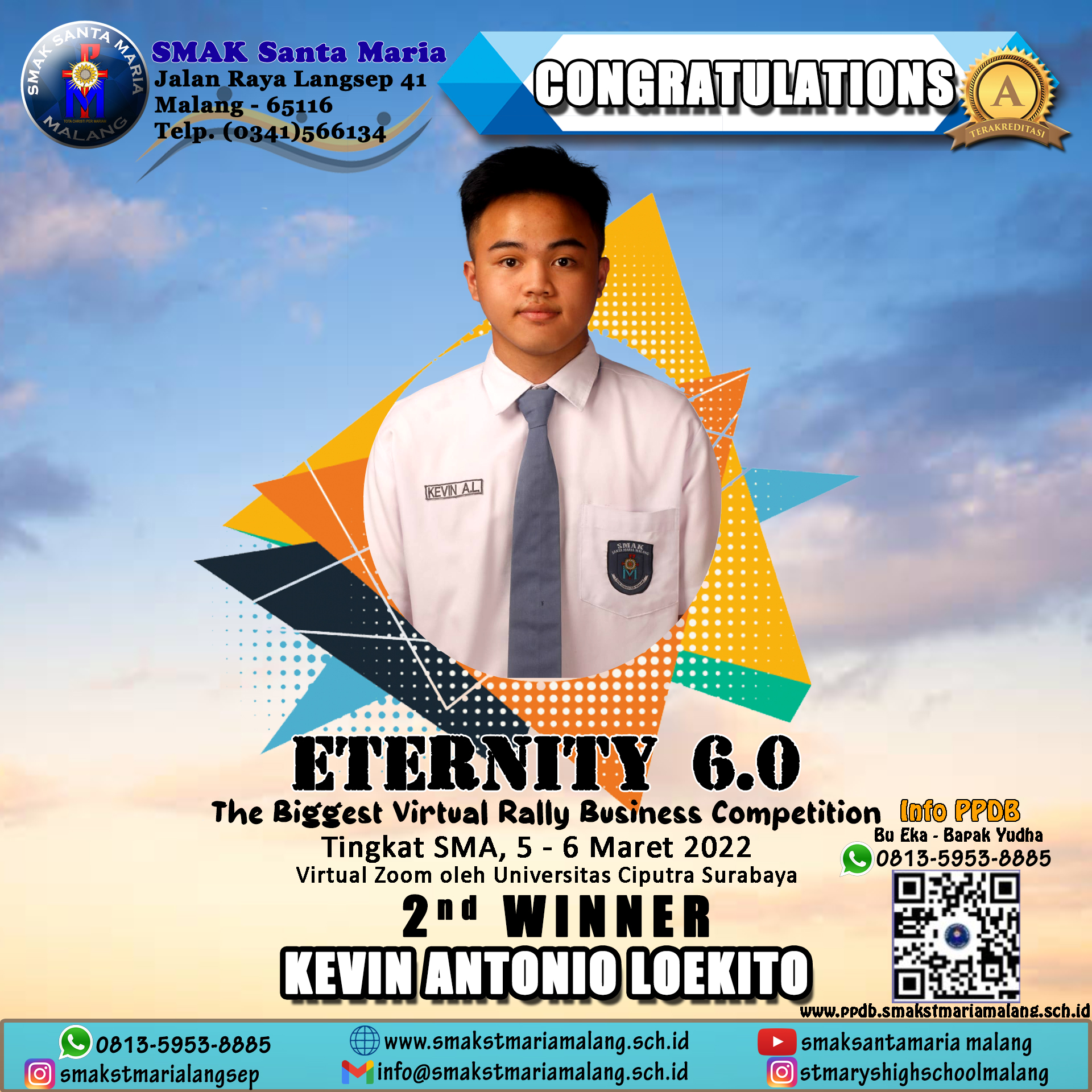 Kevin Lukito Juara 2