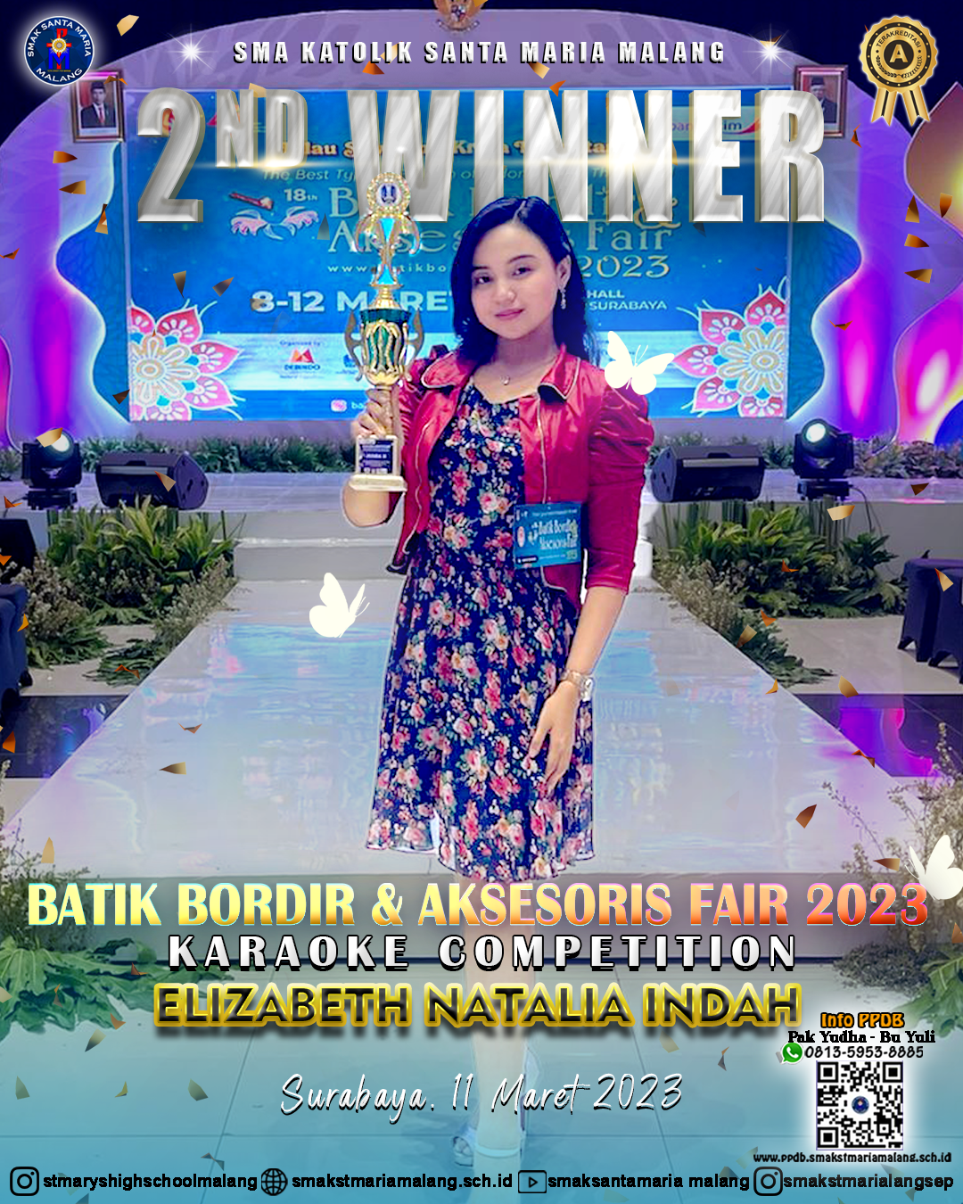 Elizabeth Juara 2 Batik