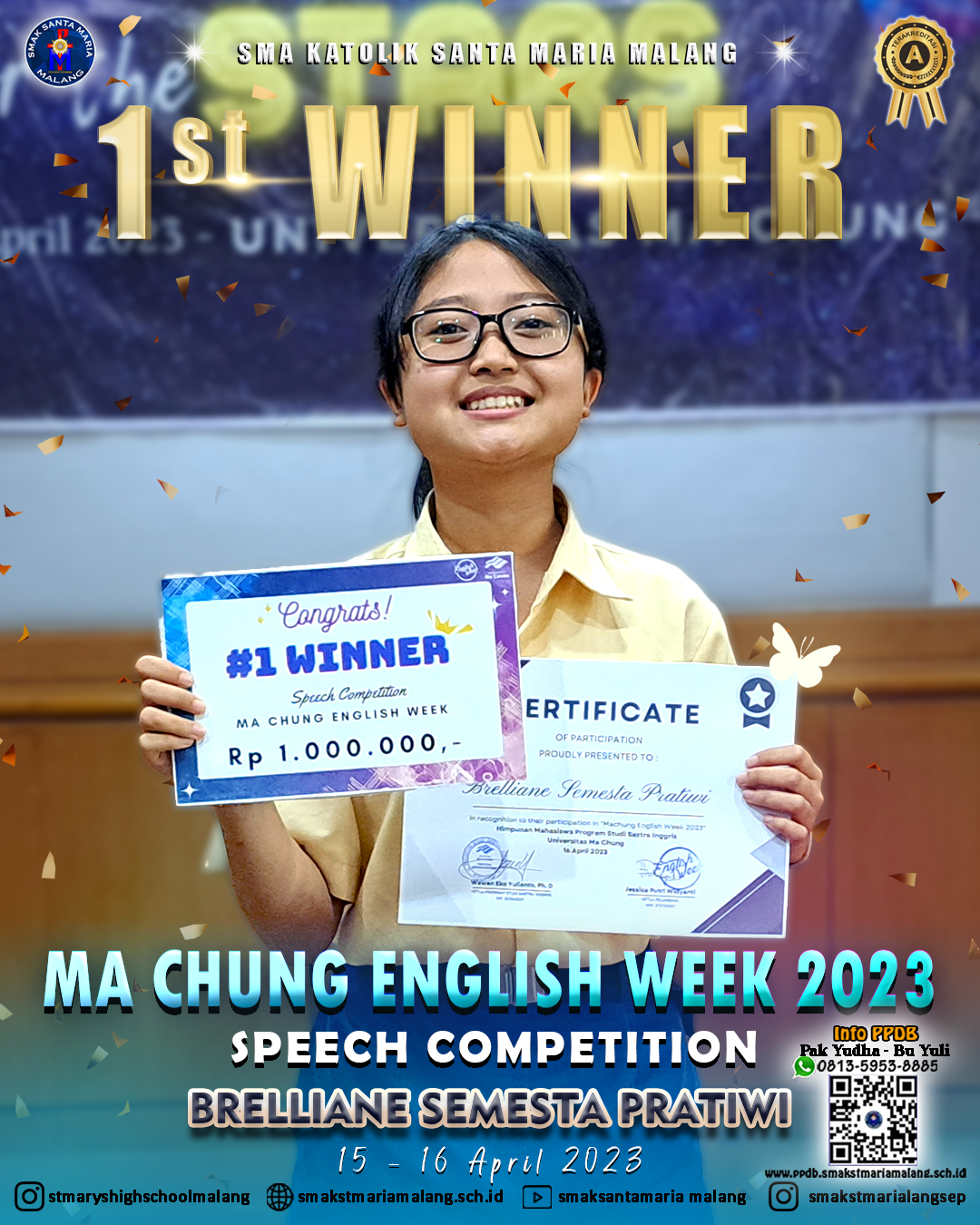 Brelliane Juara 1 English Speech