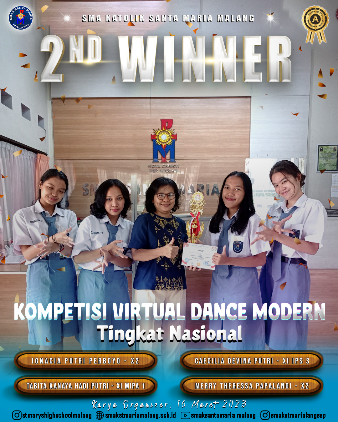 Devina DKK Juara 2 SMDC