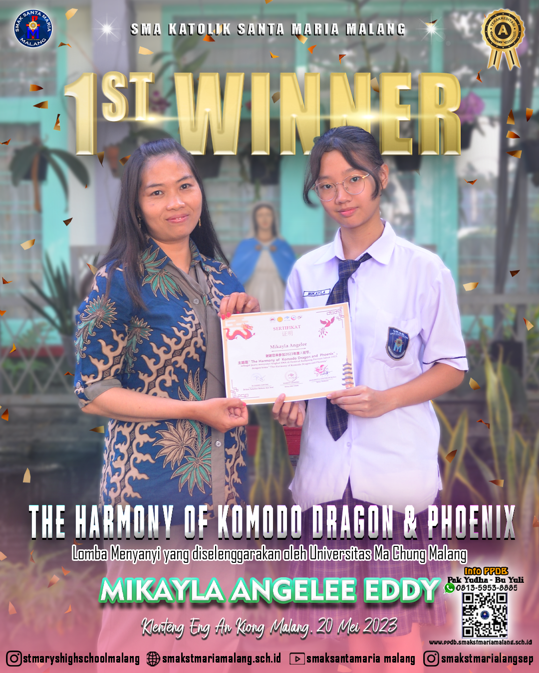 Kayla Juara 1 Nyanyi