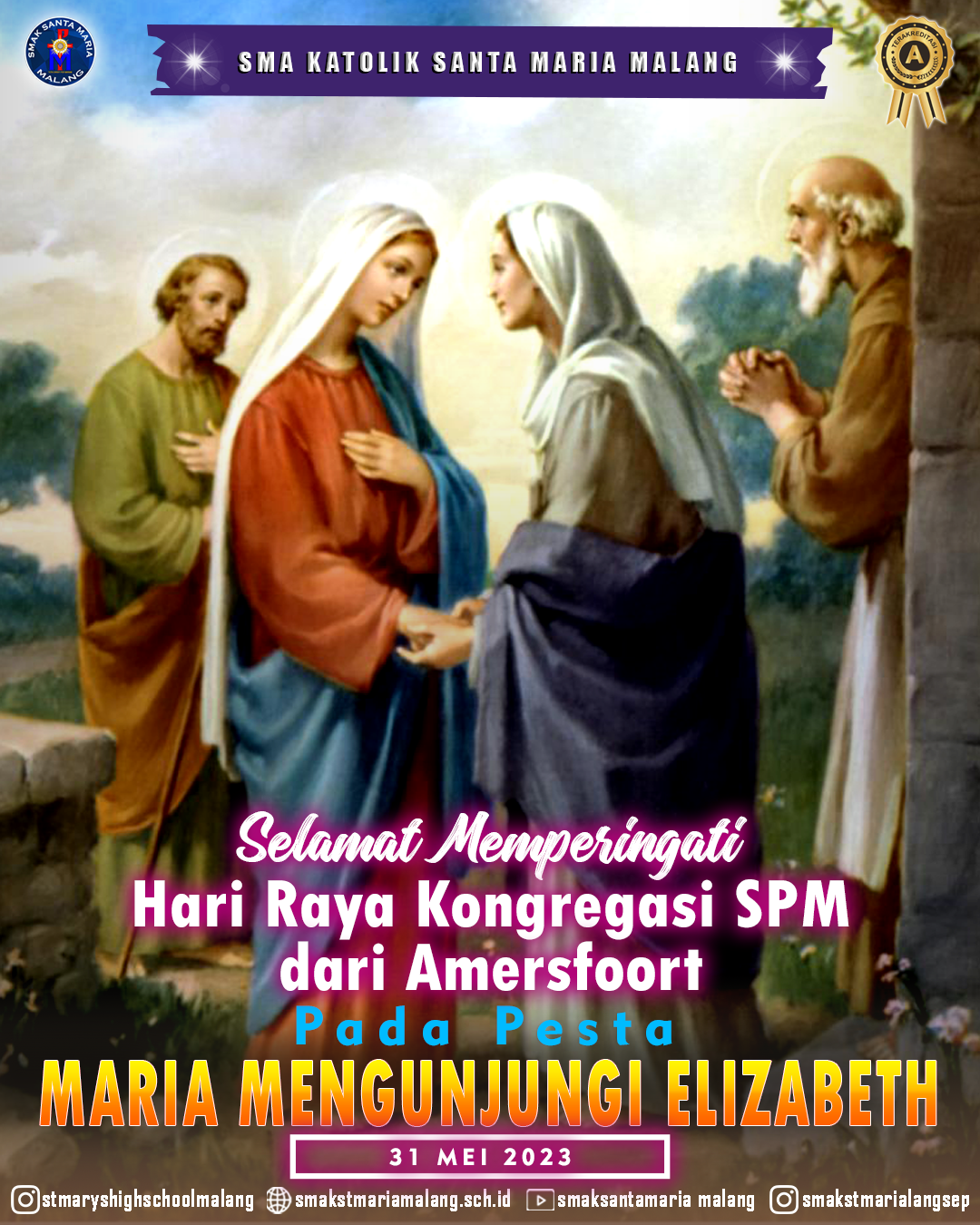 POSTER MARIA MENGUNJUNGI ELIZABETH2