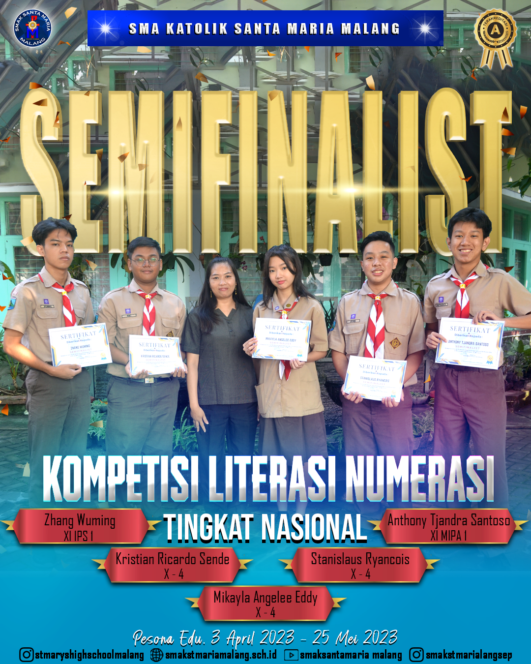 Semifinalist Kompetisi Literasi Numerasi