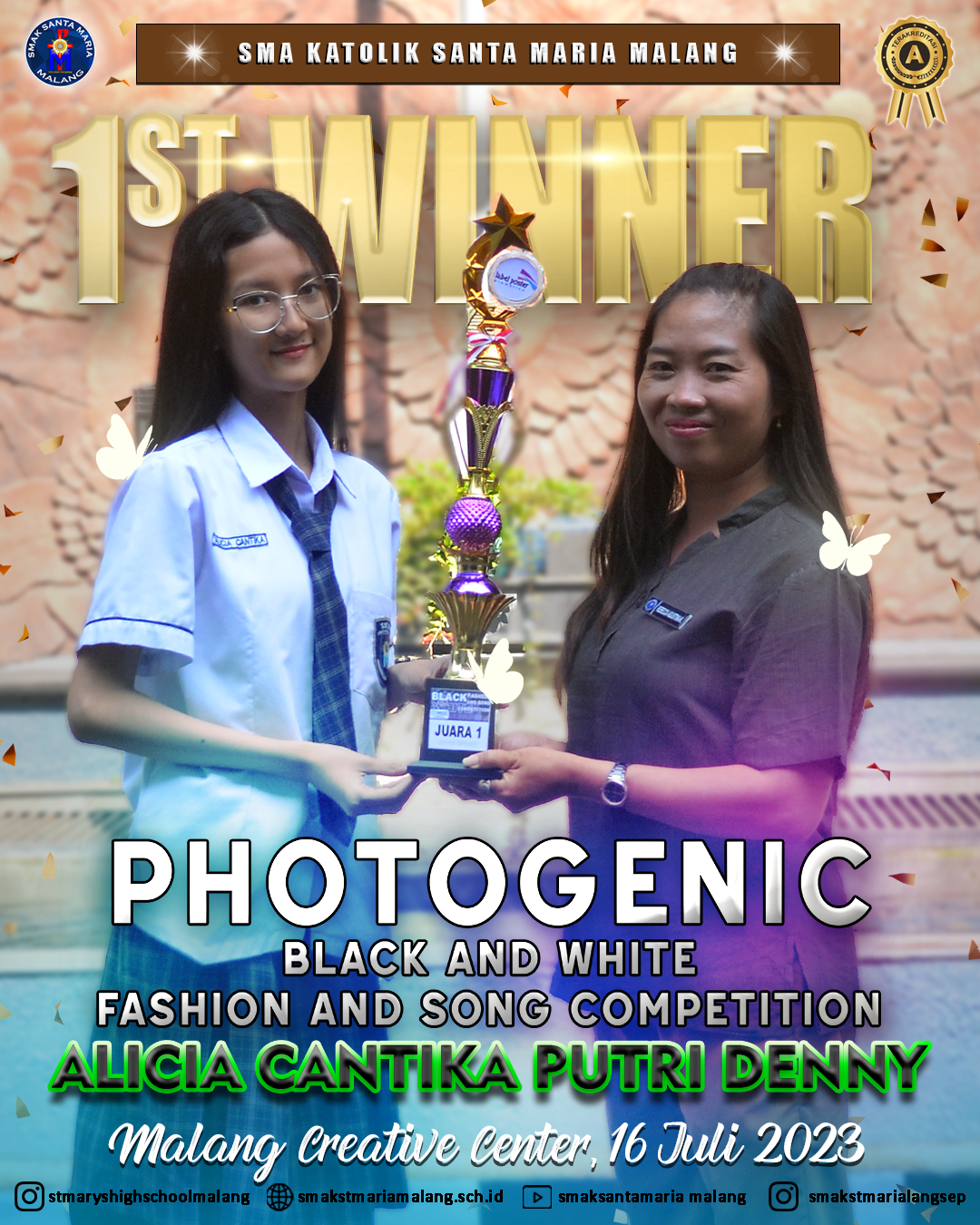 Alicia Juara 1 Photogenic